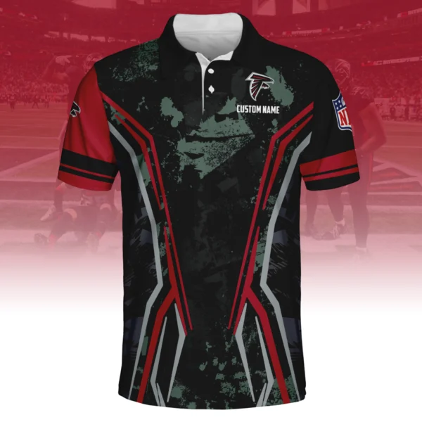 Atlanta Falcons x Disney 3D Polo Shirt Custom Name
