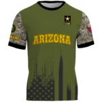 Arizona Cardinals x U.S. Army 250th Celebration Night Game 3D T-Shirt Limited 2026 Custom Your Name