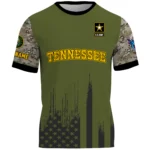 Tennessee Titans U.S. Army 250th Celebration Night Game 3D T-Shirt Limited 2026 Custom Your Name