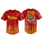 Philadelphia Phillies x US Marine Corps 250th Birthday Tribute 3D Baseball Jersey Limited 2026