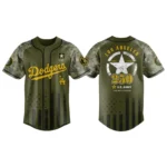 Los Angeles Dodgers x US Army 250th Birthday 3D Baseball Jersey Limited 2026