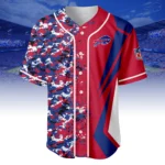 Buffalo Bills 3D Baseball Jersey Custom Name & Number