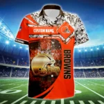 Cleveland Browns 3D Hawaiian Shirt 2026 Limited Custom Name