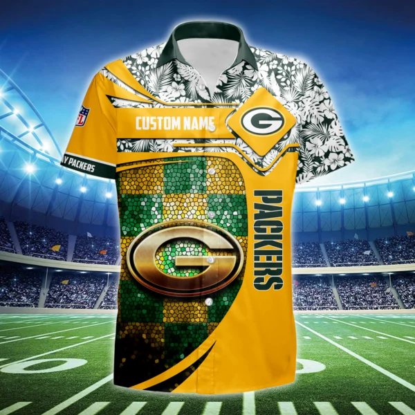 Green Bay Packers 3D Hawaiian Shirt 2026 Limited Custom Name