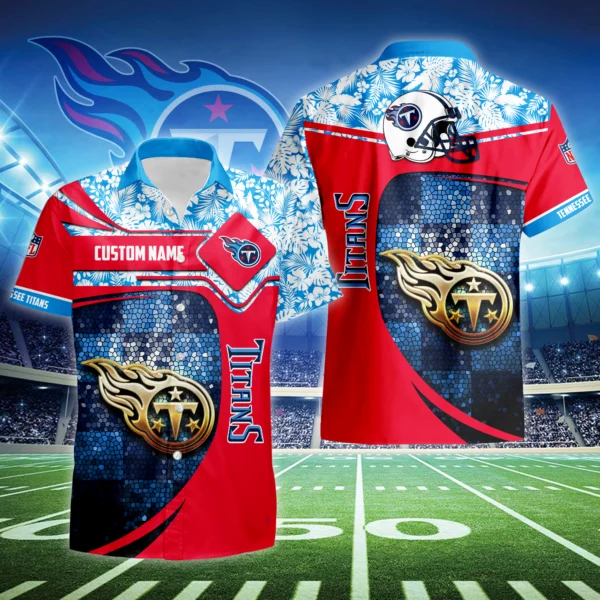 Tennessee Titans 3D Hawaiian Shirt 2026 Limited Custom Name - MyTown ...