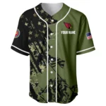 Arizona Cardinals x USMC Veteran 3D Baseball Jersey Limited 2026 Custom Your Name