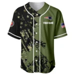 New England Patriots x USMC Veteran 3D Baseball Jersey Limited 2026 Custom Your Name