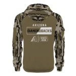 Arizona Diamondbacks Half Zip Hoodie Customize Your Name