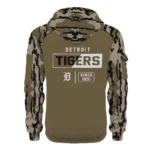 Detroit Tigers Half Zip Hoodie Customize Your Name