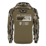 San Francisco Giants Half Zip Hoodie Customize Your Name