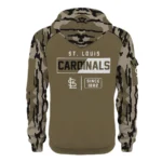 St. Louis Cardinals Half Zip Hoodie Customize Your Name