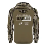Philadelphia Eagles Half Zip Hoodie Customize Your Name
