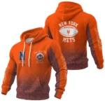 New York Mets Waffle Pullover Hoodie Custom Your Name