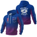 Buffalo Bills Waffle Pullover Hoodie Custom Your Name