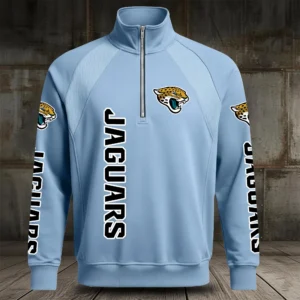 Jacksonville Jaguars Half Zip Hoodie Stand Collar New 2026 Limited