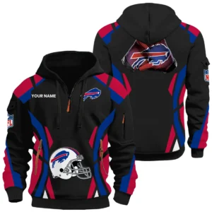 Buffalo Bills Half Zip Hoodie Full Set 2026 Limited Personalize Name