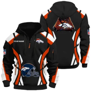Denver Broncos Half Zip Hoodie Full Set 2026 Limited Personalize Name