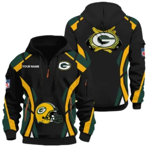Green Bay Packers Half Zip Hoodie Full Set 2026 Limited Personalize Name