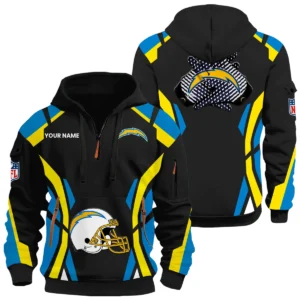 Los Angeles Chargers Half Zip Hoodie Full Set 2026 Limited Personalize Name