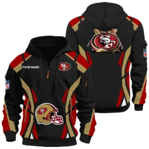 San Francisco 49ers Half Zip Hoodie Full Set 2026 Limited Personalize Name