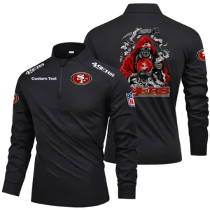 San Francisco 49ers SF49ers Quarter Zip Long Sleeve New 2026 Limited Personalize Name