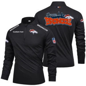 Denver Broncos Quarter Zip Long Sleeve 2026 Limited Graffiti Style For Fans Personalize Name
