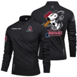 Arizona Diamondbacks Quarter Zip Long Sleeve Shirt 2026 Limited Personalize Name