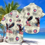Chicago Cubs Hawaiian Shirt 2026 Limited Premium Crinkle Textured x 250th Birthday Freedom Anniversary