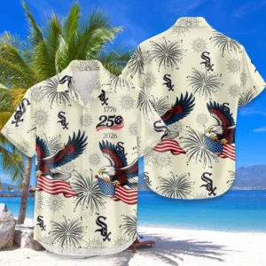 Chicago White Sox Hawaiian Shirt New 2026 Limited Premium Crinkle Textured x 250th Birthday Freedom Anniversary