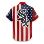 Chicago White Sox Hawaiian Shirt Premium Crinkle Textured 250 Years of Freedom Anniversary 1776-2026 USA Flag