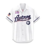 Houston Astros Hawaiian Shirt 2026 Limited Edition America’s 250th Anniversary USA Flag Premium Crinkle Textured