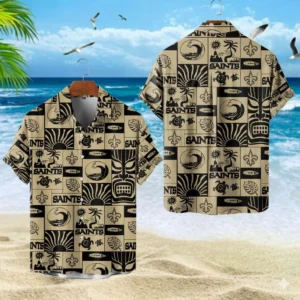New Orleans Saints Hawaiian Shirt Premium Crinkle Textured, Unisex New 2026 Limited
