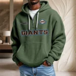 San Francisco Giants Waffle Knit Hoodie Quarter Zip New 2026 Personalize Name