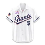 San Francisco Giants Hawaiian Shirt 2026 Limited Edition America’s 250th Anniversary USA Flag Premium Crinkle Textured