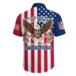 Tampa Bay Buccaneers Hawaiian Shirt 2026 Premium Crinkle Textured x Liberty Eagle Patriotic Limited Edition
