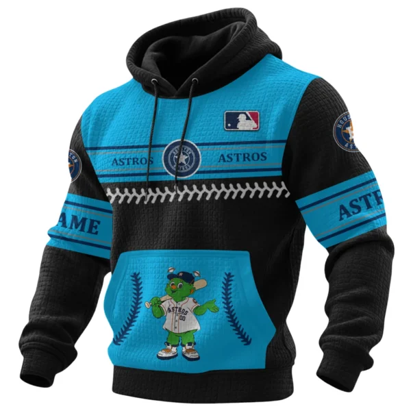 Houston Astros Waffle Pullover Hoodie 2026 Limited Personalize Name