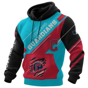 Cleveland Guardians Waffle Knit Pullover Hoodie 2026 Limited Edition Personalize Name