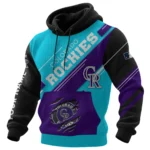 Colorado Rockies Waffle Knit Pullover Hoodie 2026 Limited Edition Personalize Name