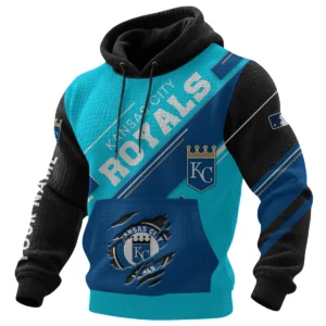 Kansas City Royals Waffle Knit Pullover Hoodie 2026 Limited Edition Personalize Name
