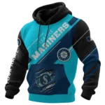 Seattle Mariners Waffle Knit Pullover Hoodie 2026 Limited Edition Personalize Name
