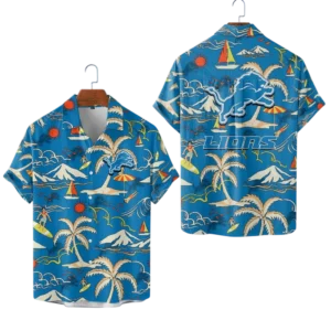 Detroit Lions Hawaiian Shirt 2026 Limited Edition Premium Crinkle Textured