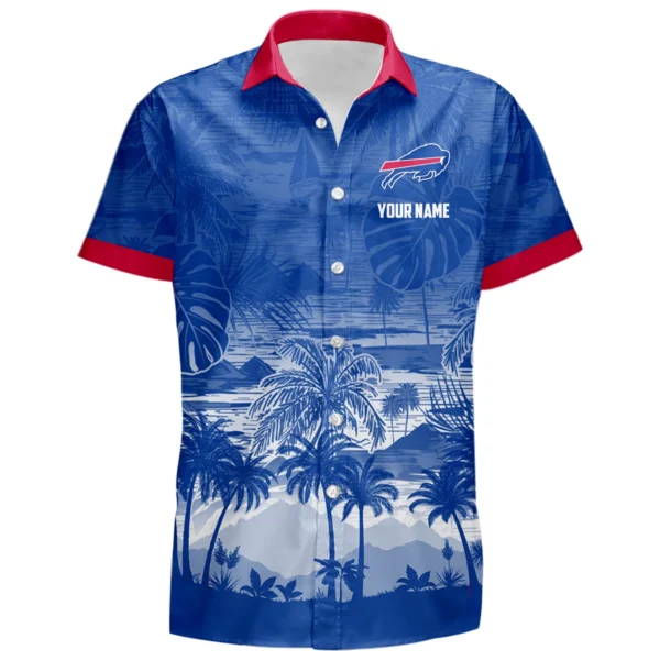 Buffalo Bills Hawaiian Shirt 2026 Premium Crinkle Textured Personalize Name