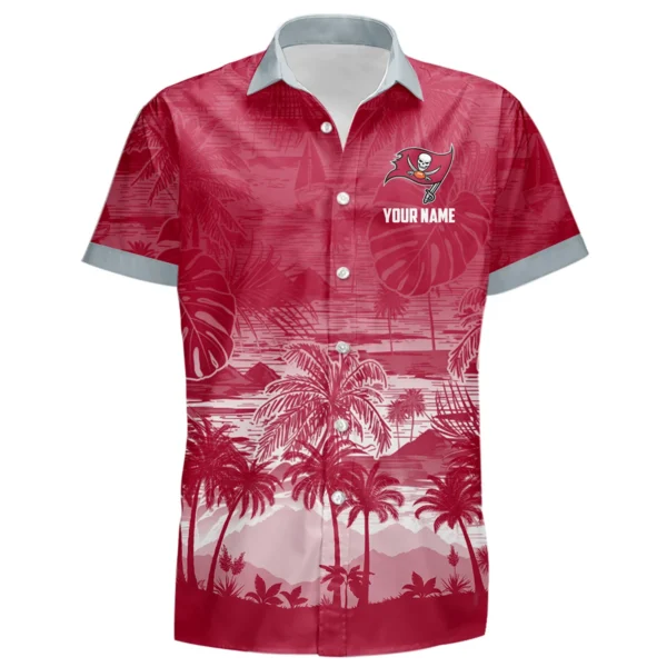 Tampa Bay Buccaneers Hawaiian Shirt 2026 Premium Crinkle Textured Personalize Name