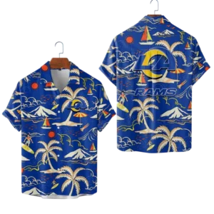 Los Angeles Rams Hawaiian Shirt 2026 Limited Edition Premium Crinkle Textured