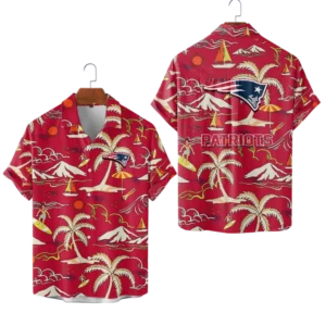 New England Patriots Hawaiian Shirt 2026 Limited Edition Premium Crinkle Textured