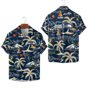 Seattle Seahawks Hawaiian Shirt 2026 Limited Edition Premium Crinkle Textured
