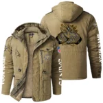 New Orleans Saints Windproof Fleece Jacket Hooded Custom Name