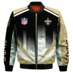 New Orleans Saints Bomber Jacket All Over Prints Custom Name