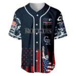 Colorado Rockies x 250th Anniversay Baseball Jersey Limited Edition Premium Short Sleeve Personalize Name