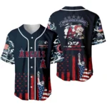 Los Angeles Angels x 250th Anniversay Baseball Jersey Limited Edition Premium Short Sleeve Personalize Name
